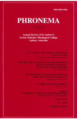 Phronema Volume 10, 1995